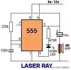 555定时器的应用设计,555定时器构成的应用电路