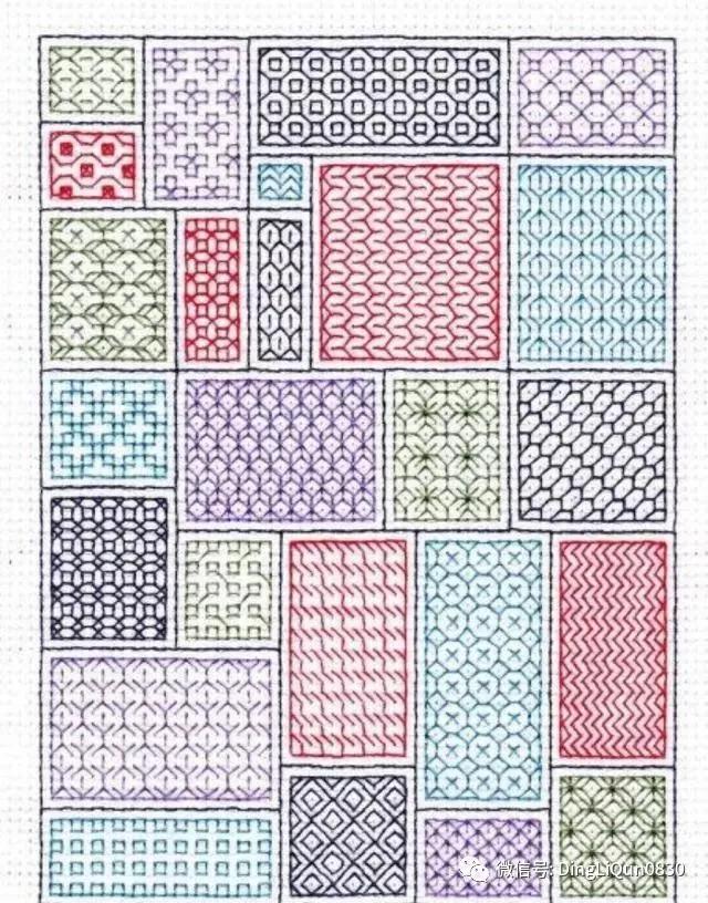 传统刺子绣入门针法教程,刺绣教程新手入门结粒绣