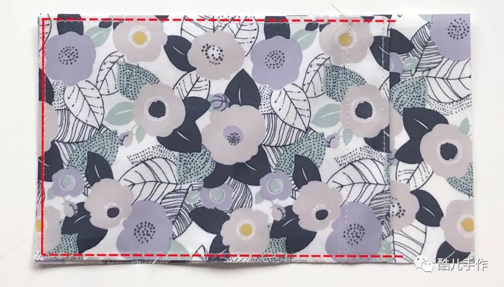 布艺便携折叠收纳包随身怎么做,双拉链开口收纳包制作方法