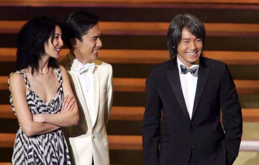 王家卫刘镇伟同框,东成西就刘镇伟和王家卫