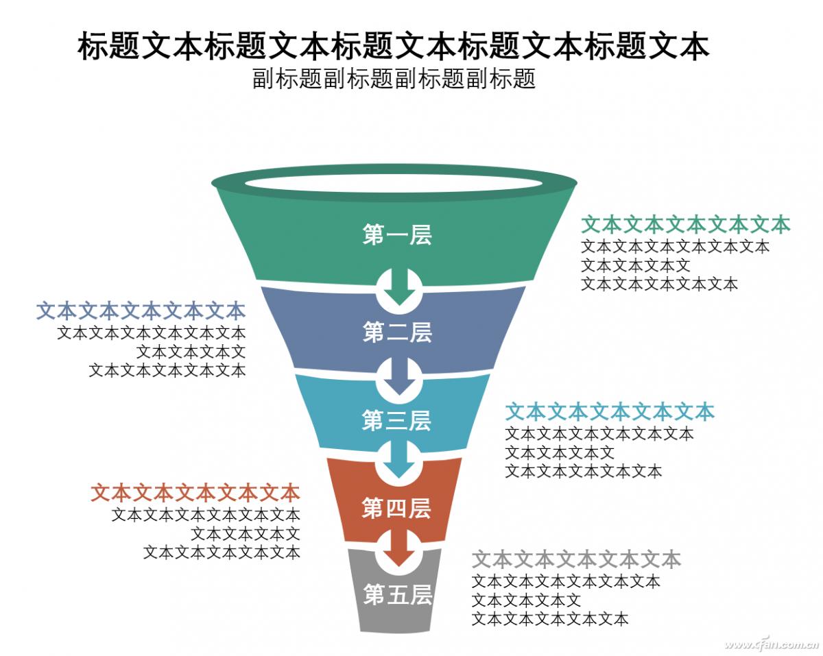 如何做ppt漏斗形逻辑图,ppt怎么制作漏斗图