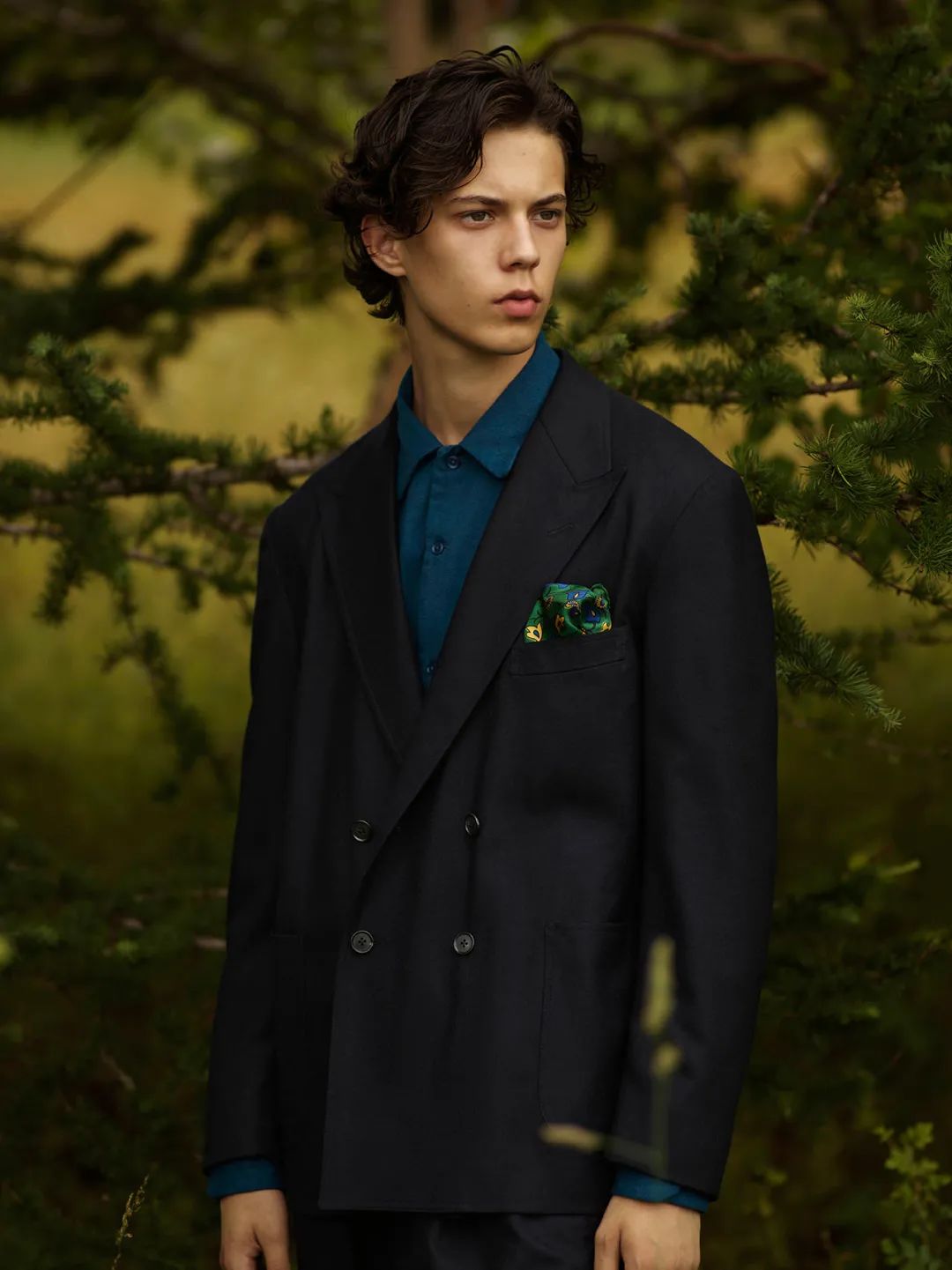 日系复古长袖衬衫,复古绣花领长袖