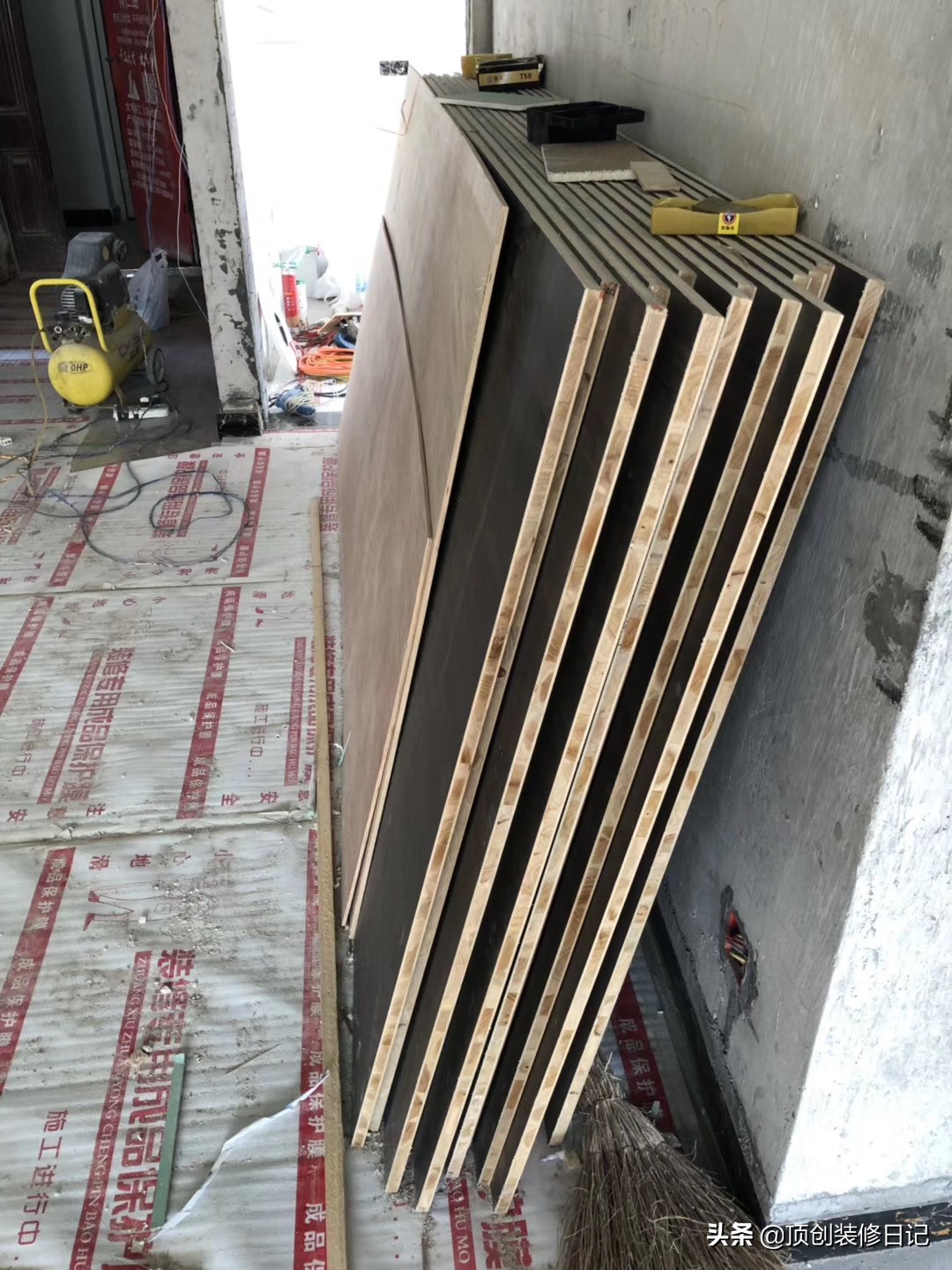 128平现代轻奢实景,128平轻奢风格效果图