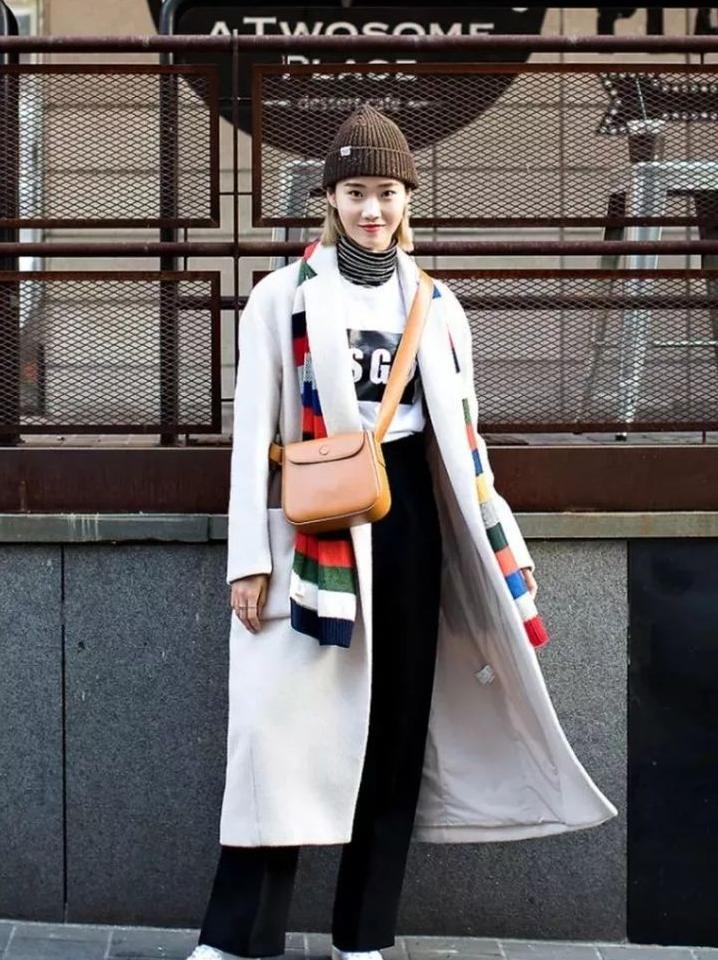 不露腿也好看的穿搭春,秋冬不露腿高个子穿搭