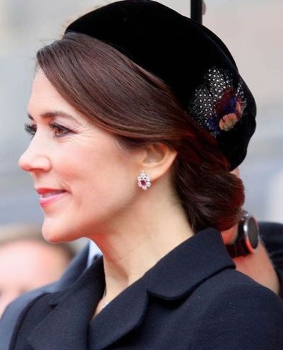 凯特王妃同款头饰,丹麦王储妃玛丽高跟鞋