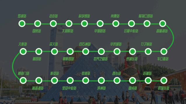 深圳1号线晚上好去处,坐地铁1号线玩遍深圳24个好地方