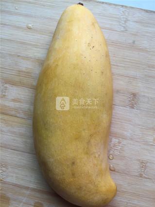 大口九芒果沙冰,芒果沙冰的画法