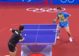 乒乓球教学正手侧身冲下旋球技巧,乒乓球直板姿势教学