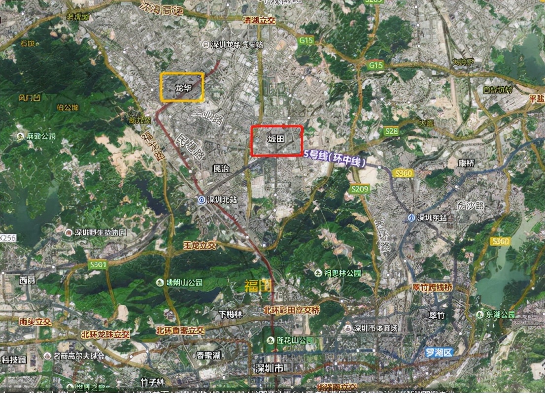 坂田重大规划33号线,坂田岗头地铁规划