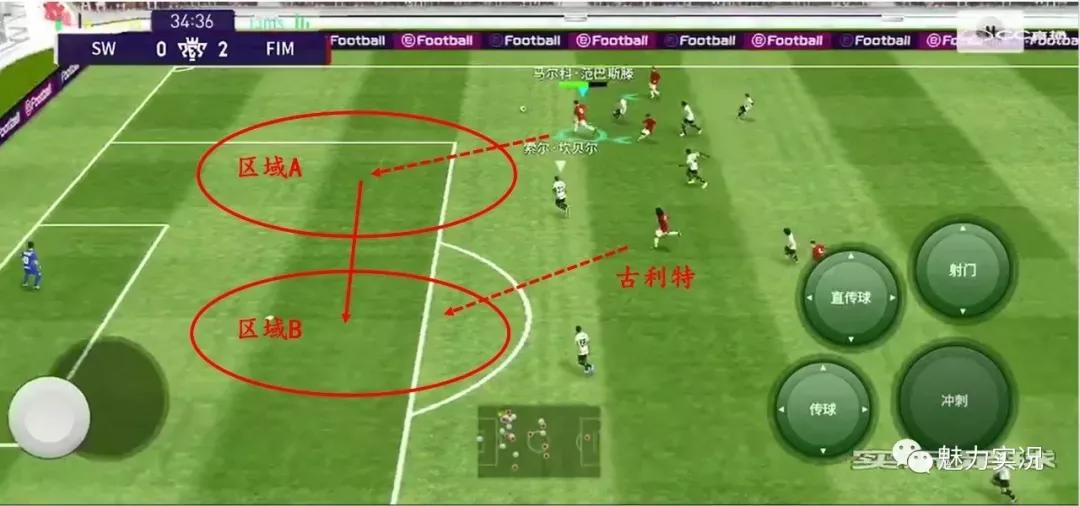 实况足球防守反击教学,实况足球战术小课堂