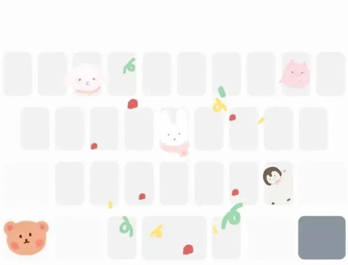 输入法皮肤背景图26键,26键输入法键盘皮肤壁纸