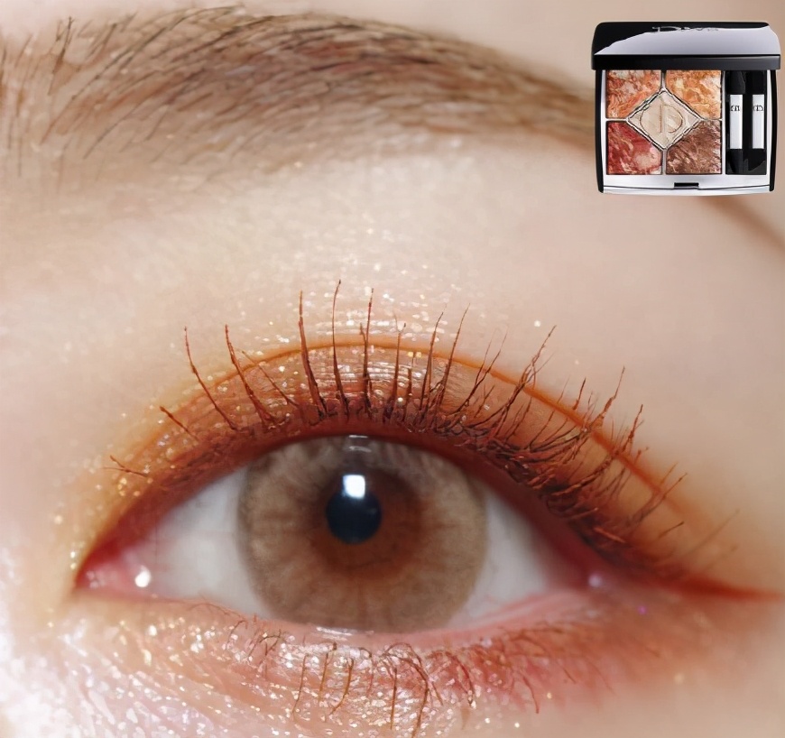 眼影绝美图,春意盎然绿色系眼影