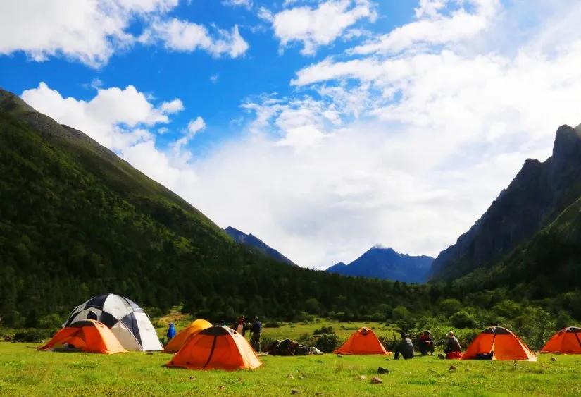 贡嘎山的徒步,贡嘎雪山大环线徒步游记