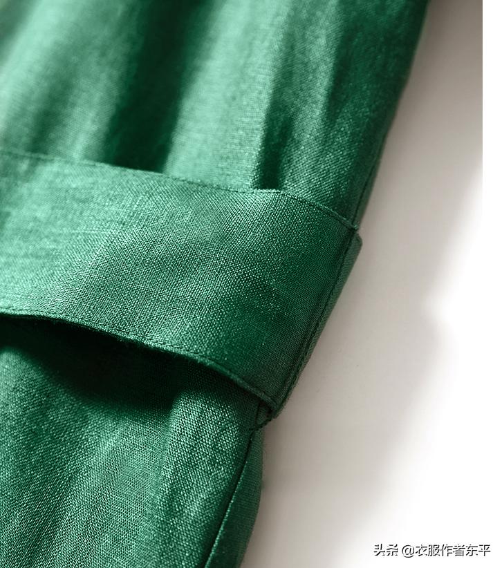 简单大气的亚麻连衣裙，不挑人。但挑版型和做工，你想要试试吗？