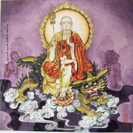 大乘四大菩萨,东南西北四大菩萨