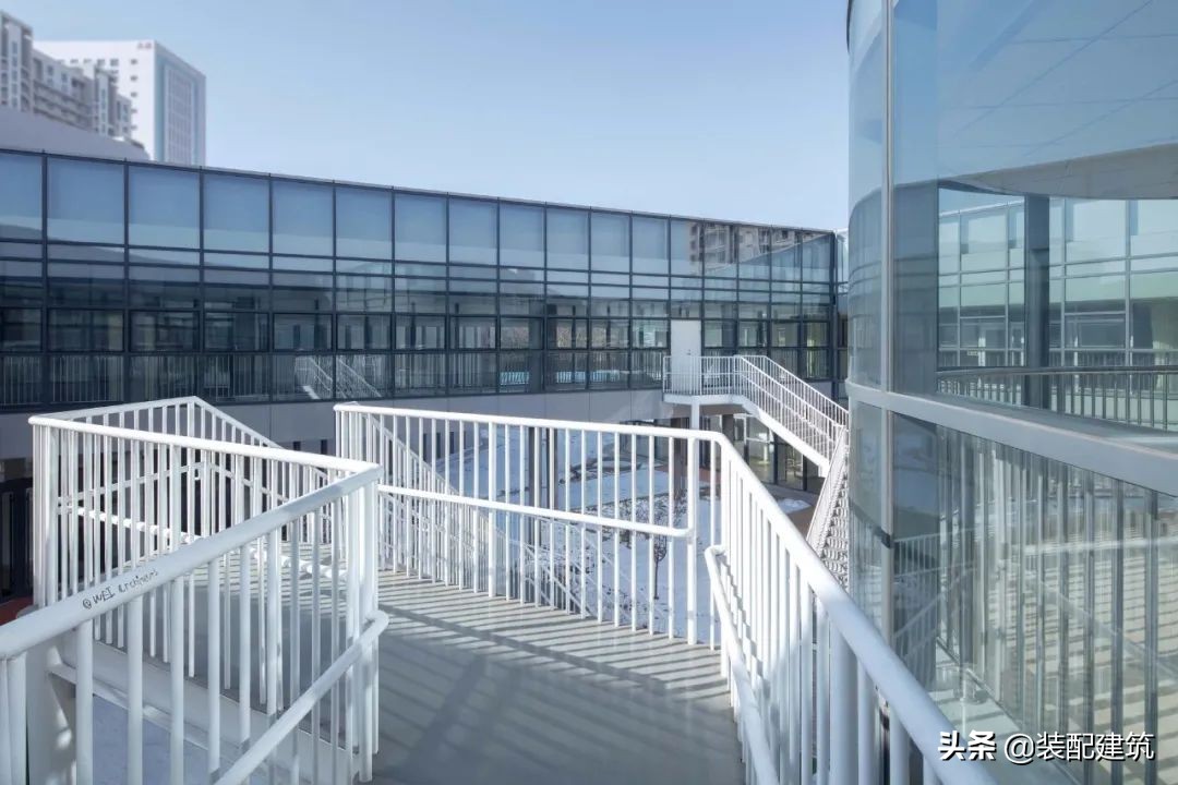 高档幼儿园设计——“院落式”打破传统简单的空间等级