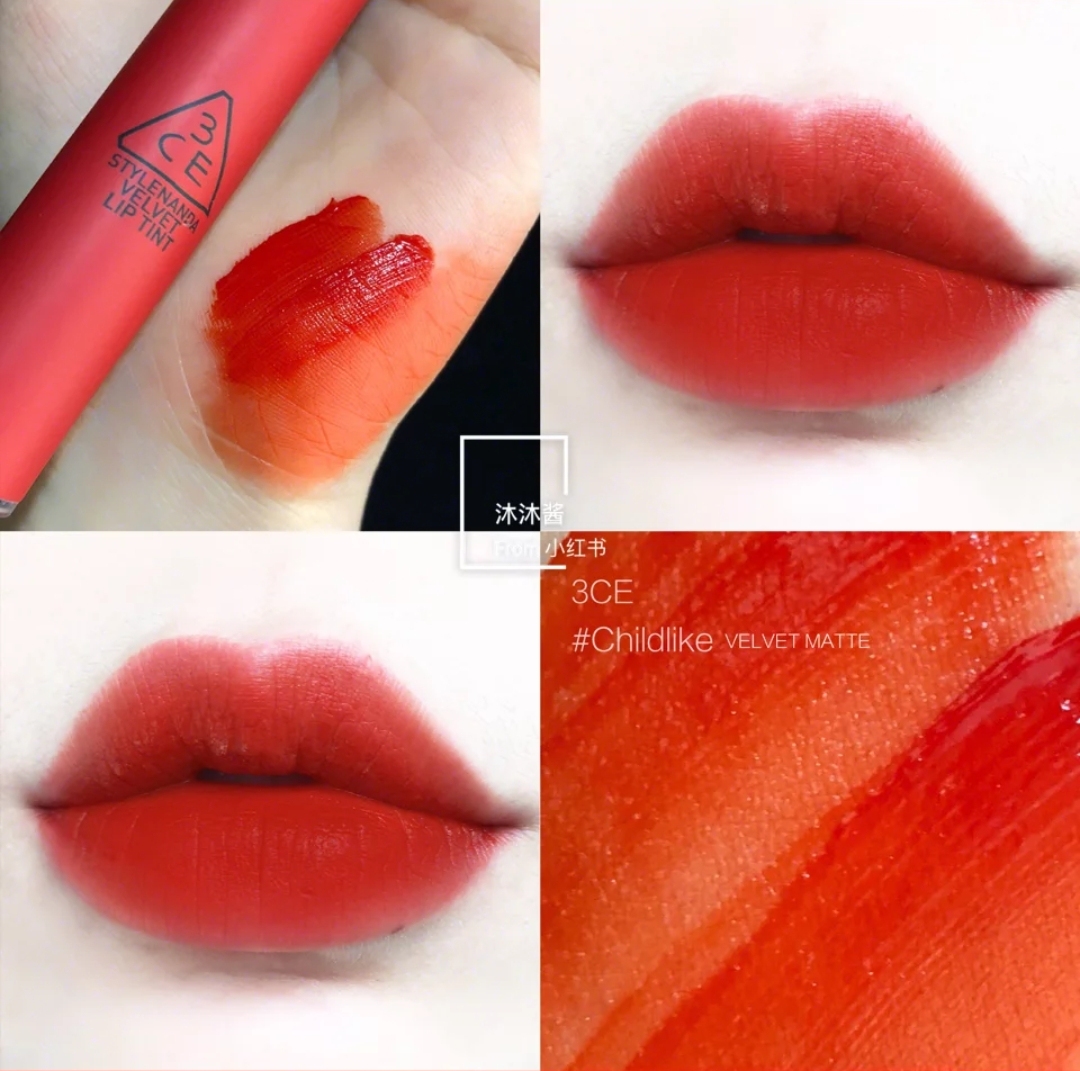超好看的番茄色口红,经典番茄色口红