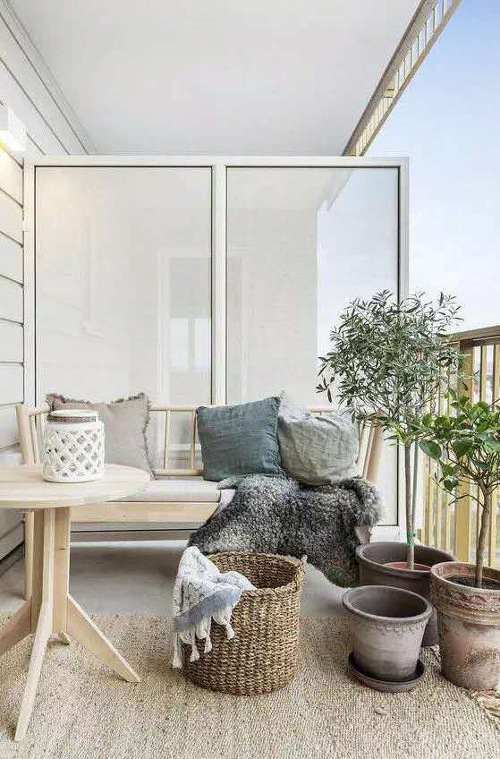 通阳台的卧室和晒衣服的阳台设计,阳台改造最好看的方法