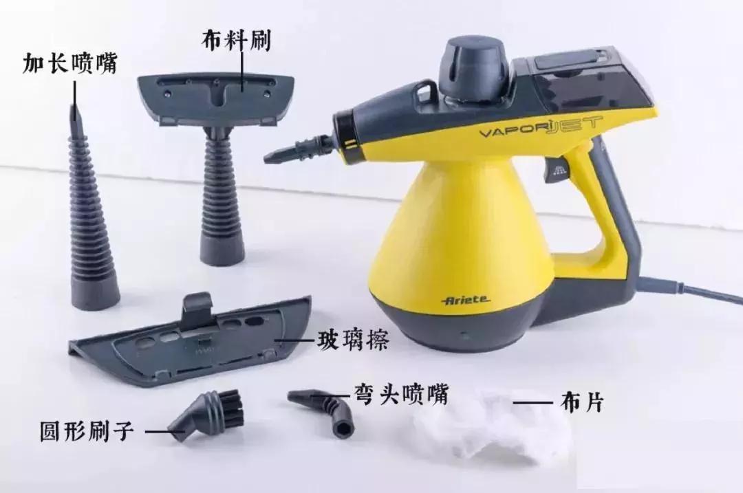 手持蒸汽清洁机,140℃高温高压去污渍,轻松满足家庭清洁需求