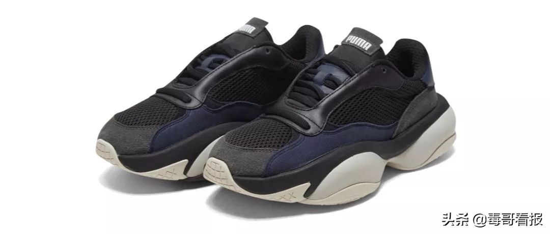 puma全黑色松糕鞋,puma深度解析