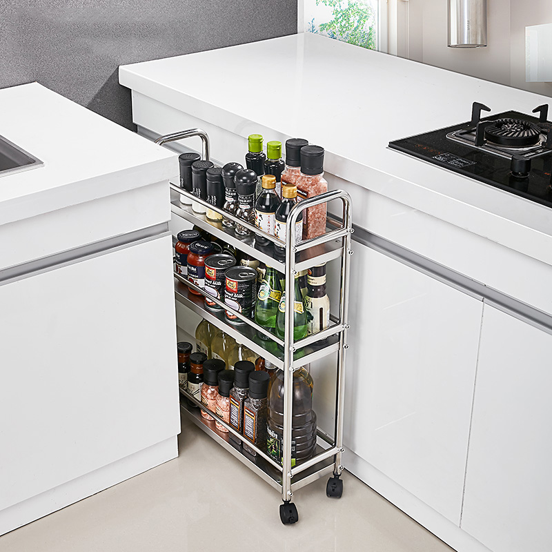 还在为清理厨房发愁吗,厨房收纳微波炉置物架落地多层