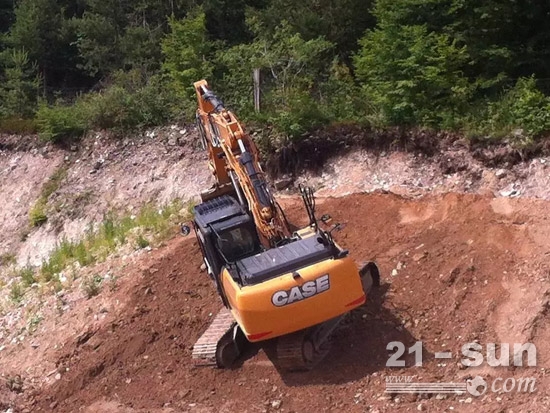 凯斯cx210c挖机,凯斯cx210c打不着火