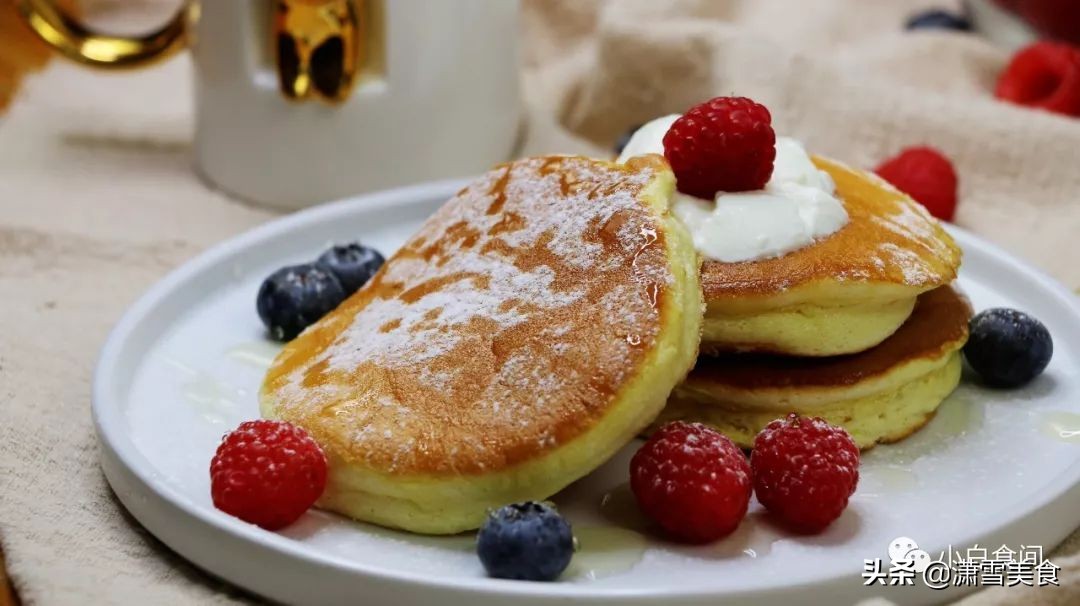 用平底锅做蛋糕不用打发,蛋白打发失败也能做蛋糕