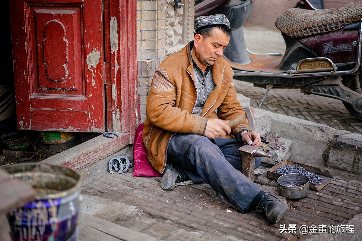 新疆喀什迷宫街区,喀什噶尔老城景区