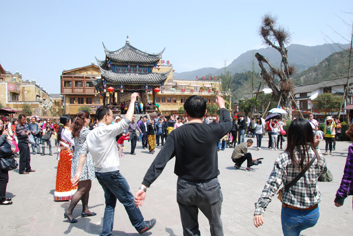 水磨古镇2010,水磨古镇导览图最新