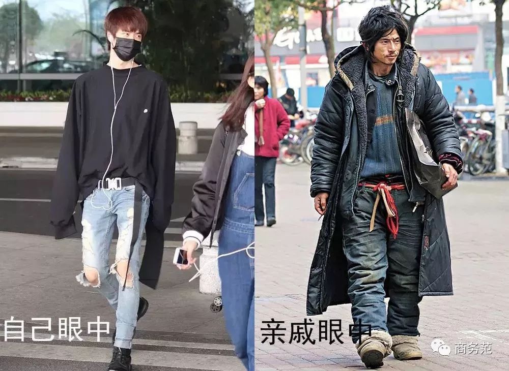 你眼中的自己亲戚眼中的你,自己眼中的你vs男朋友眼中的你