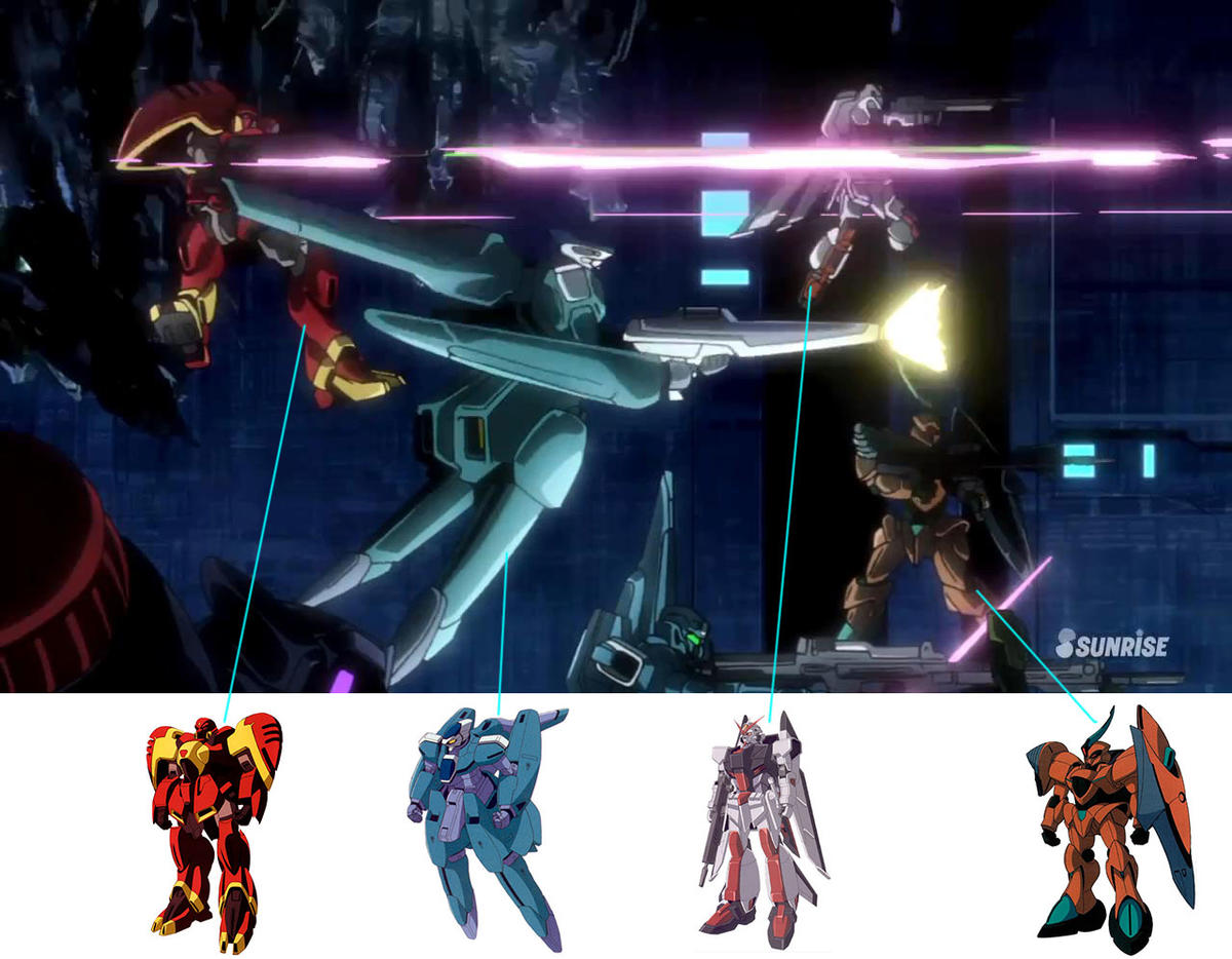 高达创战者try多蒙大弟子机体,高达创战者try合集解说