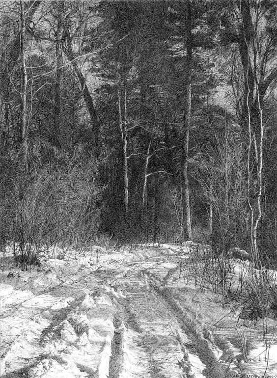 这些绝美的摄影每一张都值得珍藏,40张经典素描风景图快来临摹吧