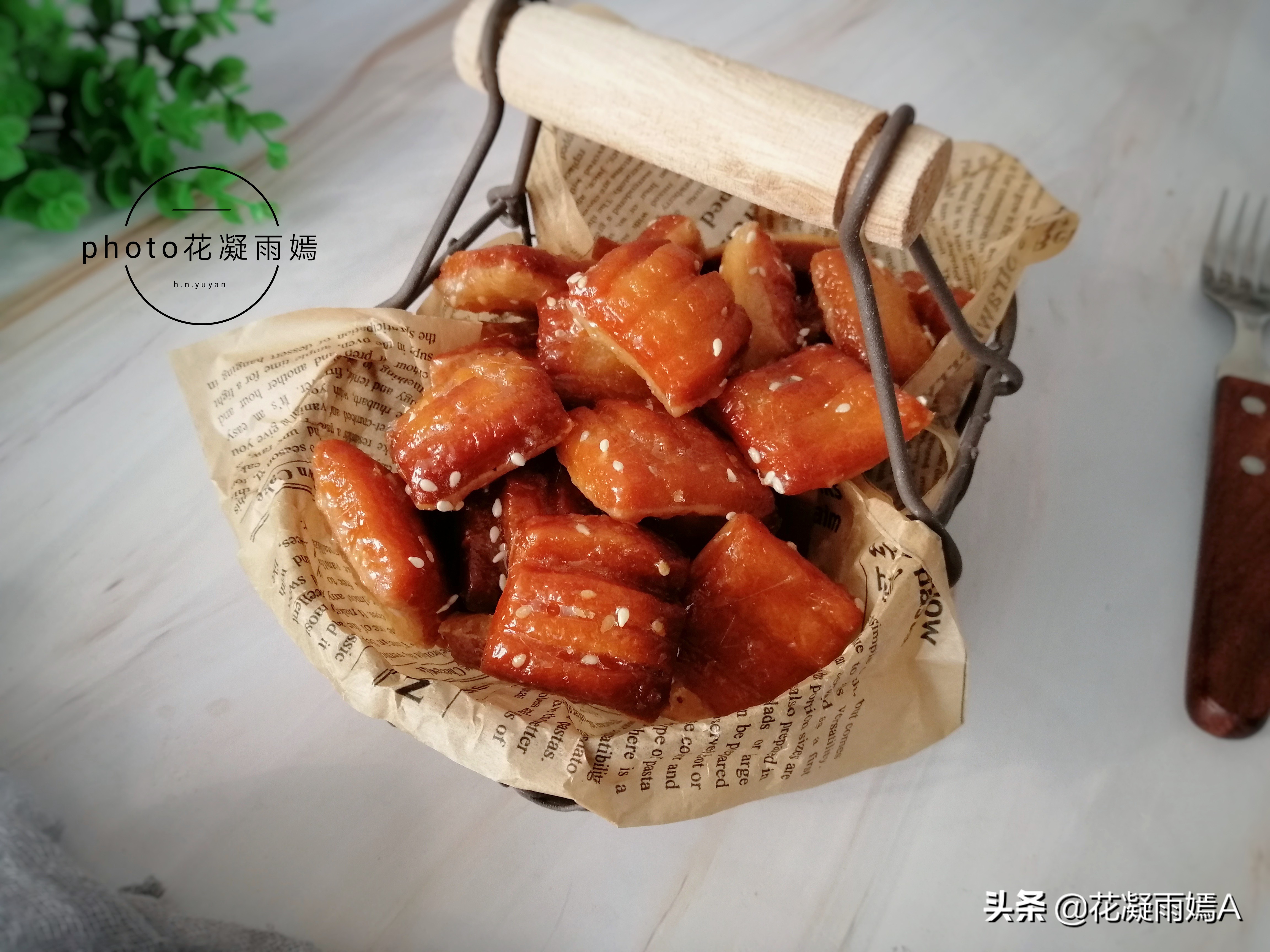 北方美食蜜三刀怎么做,家庭自制蜜三刀点心