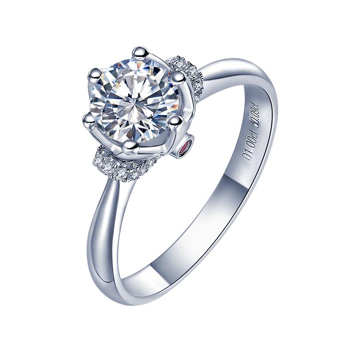 1克拉钻戒大小对比,钻戒大小哪里可以调