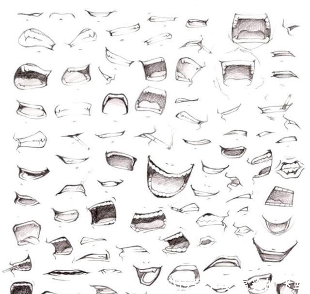 动漫人物头部怎么画简单,动漫头部各个角度画法