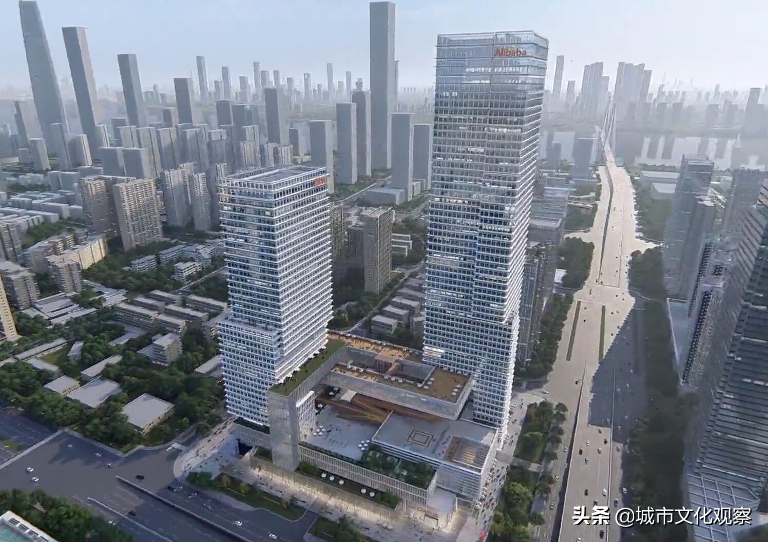 阿里巴巴武汉总部对房价影响,阿里武汉中心项目