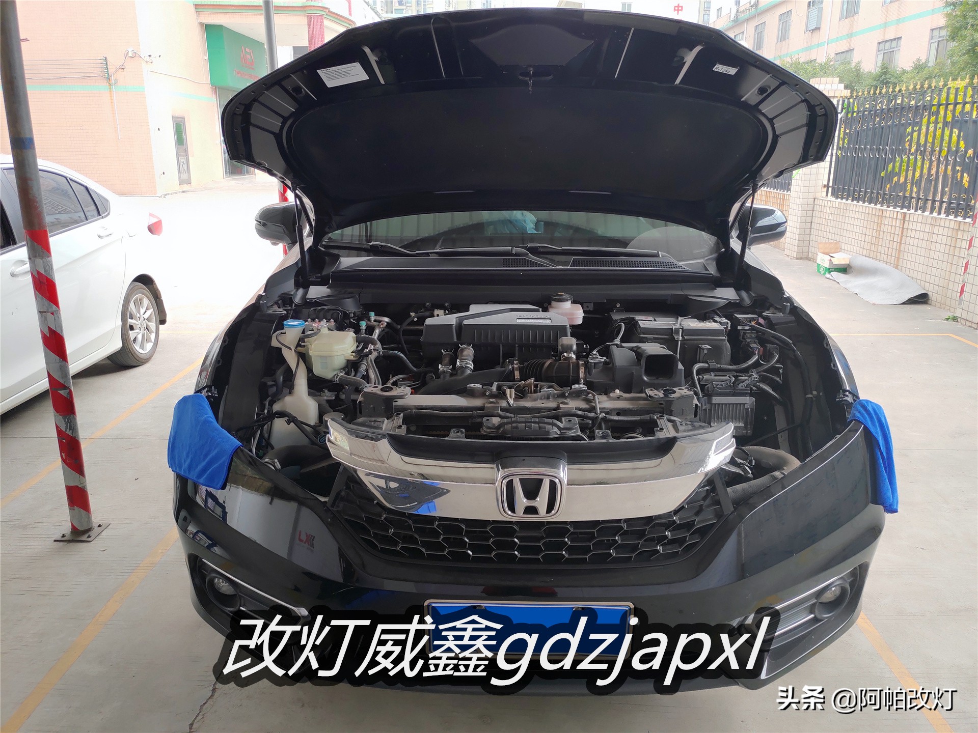 深圳冠道改灯八近八远,冠道改8近8远大灯