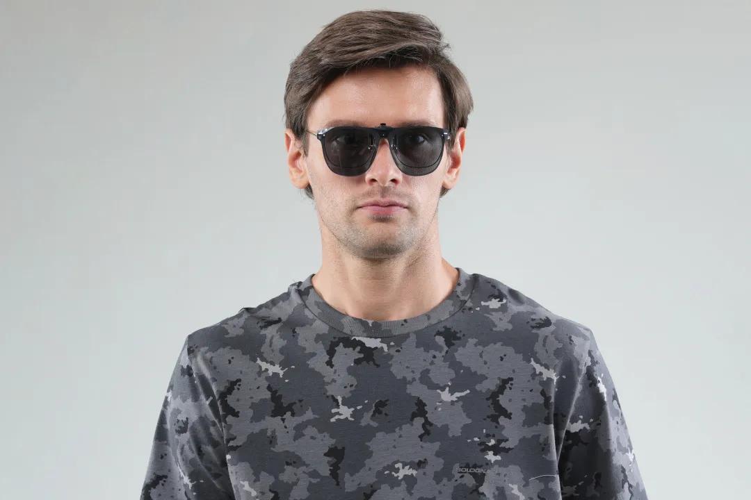 眼镜秒变墨镜，防眩光uv400无感超薄偏光镜片，直视阳光都不刺眼