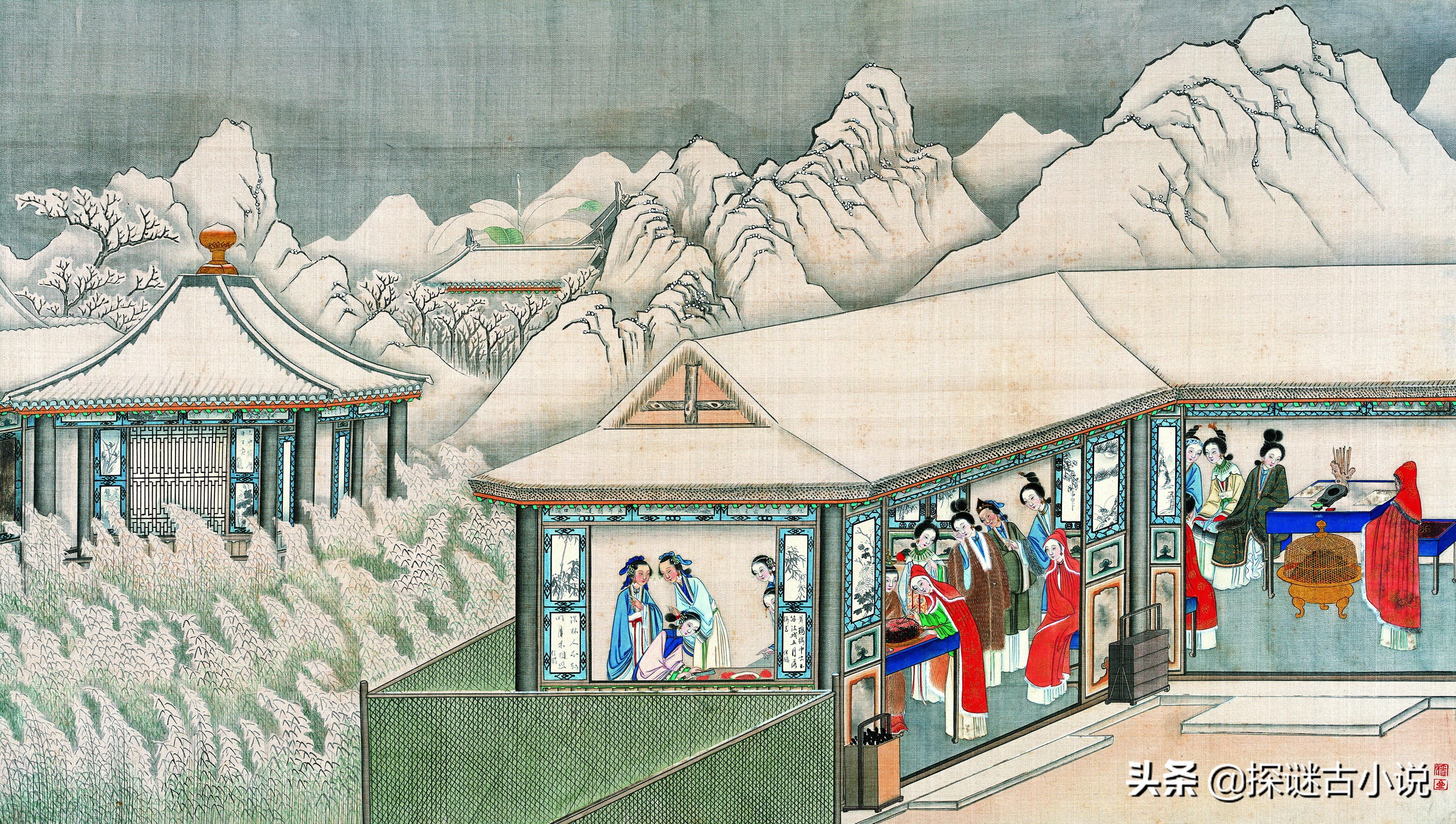 走入四大名著的飞雪世界,这些华美的诗词你最喜欢哪一首?