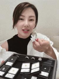 张雨绮1克拉以下的钻统称碎钻,张雨绮说碎钻不是钻石