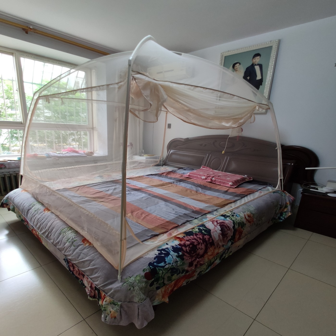 防灰尘蒙古包蚊帐,a类夏季蒙古包蚊帐