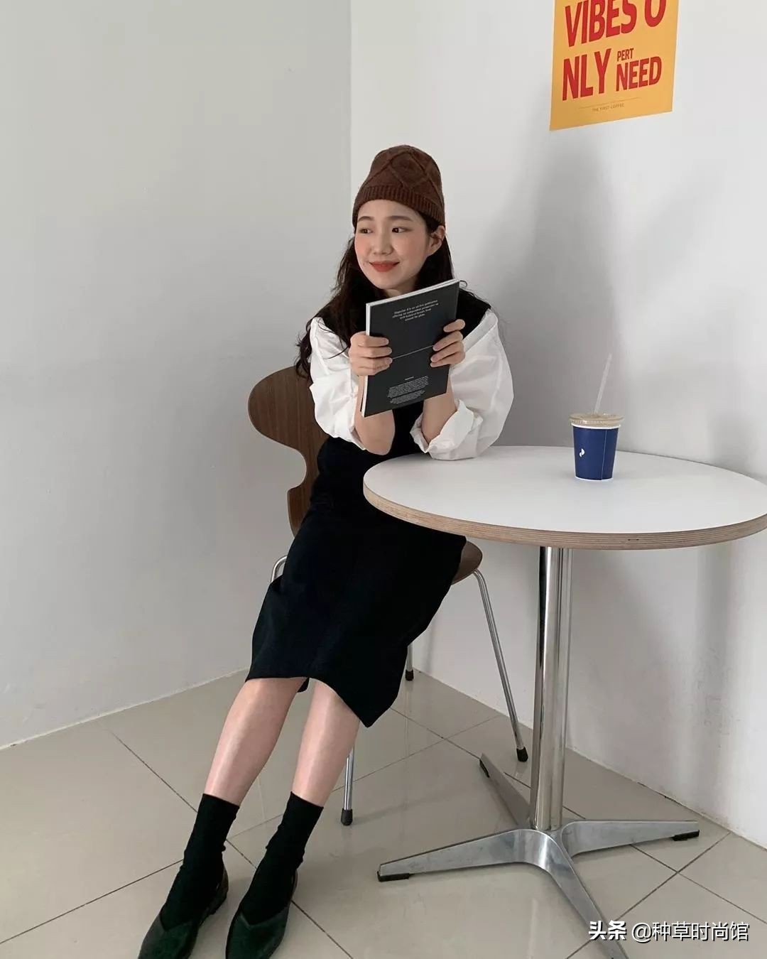 秋冬连衣裙长袖长款过膝修身气质,30套连衣裙搭配图