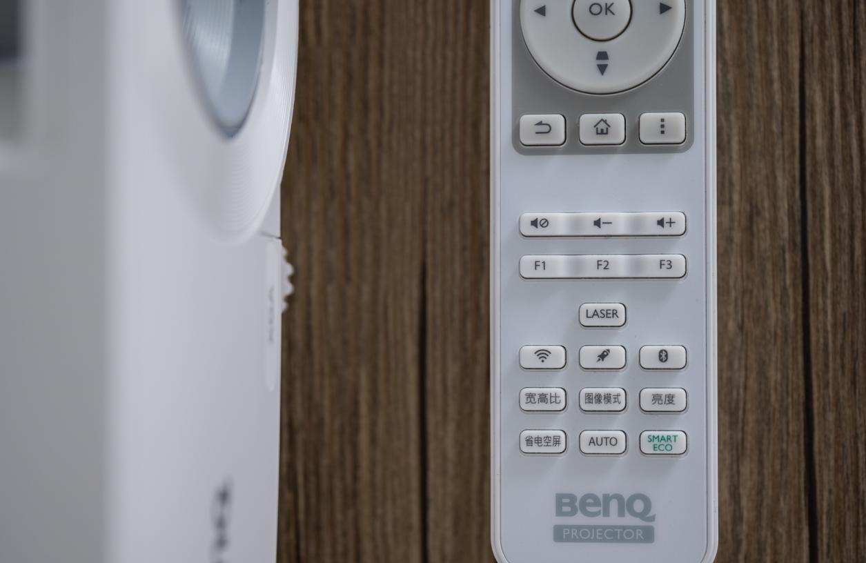 明基投影仪e520如何设置遥控器,明基e520投影怎么翻面