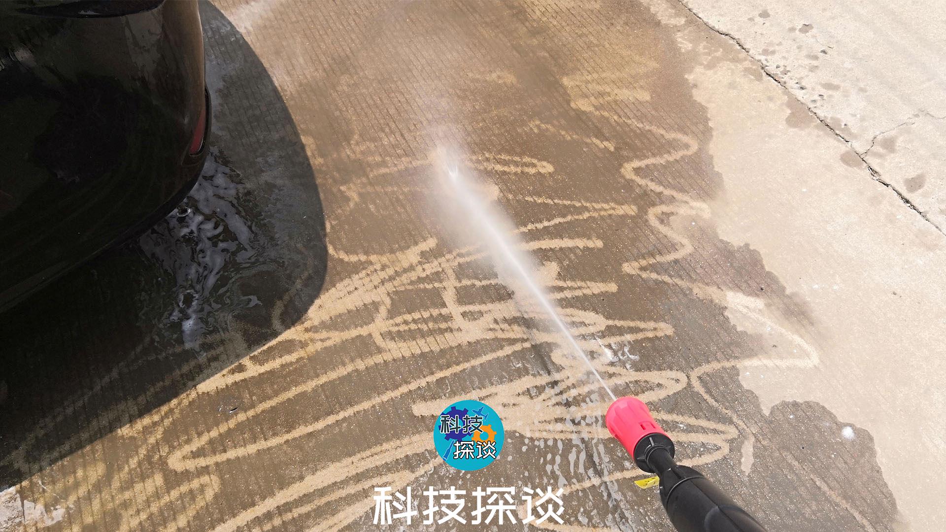 智能自助洗车机真的能洗干净吗,绿霸洗车机个人实测