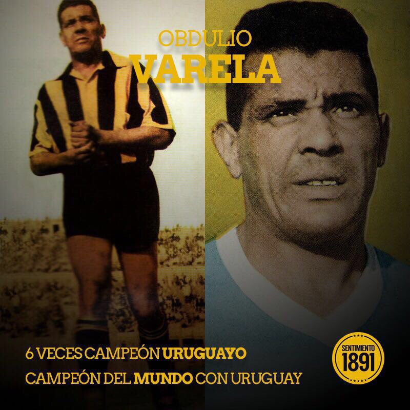 这位黑人队长，1950年带领乌拉圭击败巴西勇夺世界杯冠军