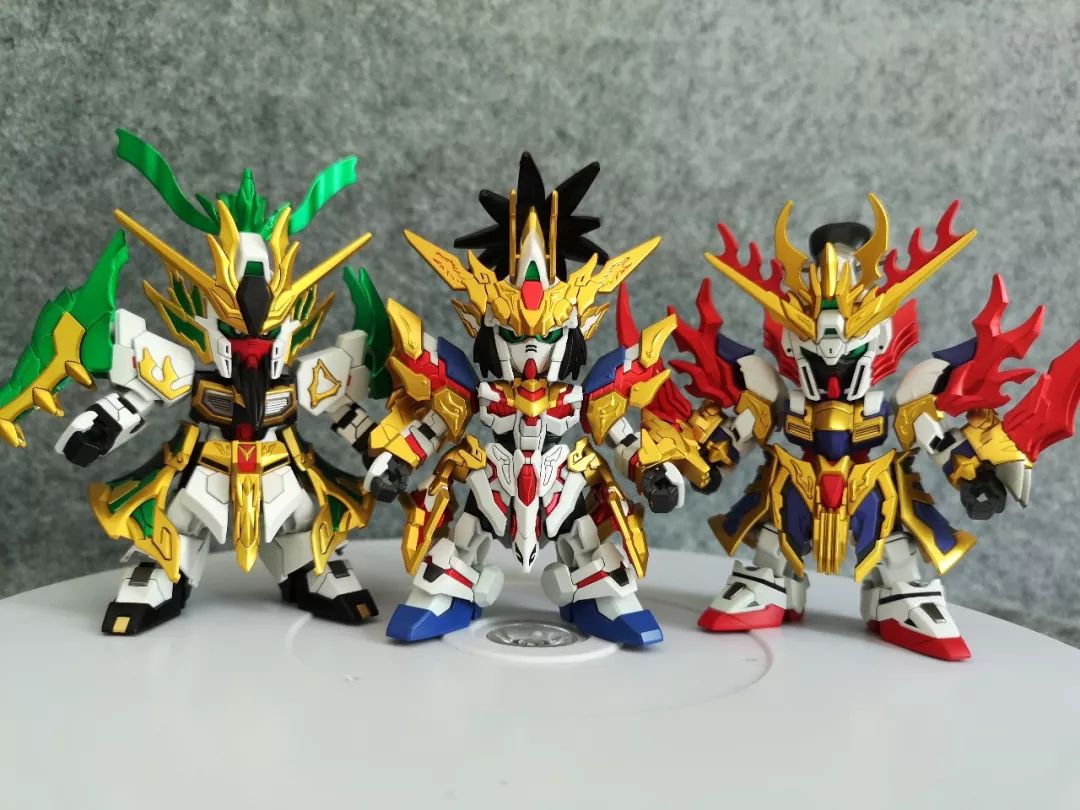 高达三国创杰传模型拼装,高达模型三国创杰传