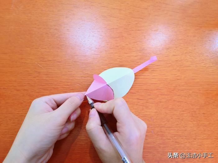 手工折纸小老鼠,小老鼠手工折纸制作幼儿园中班