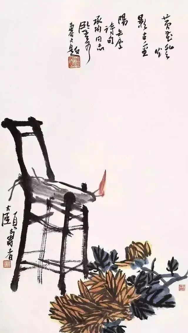 潘天寿兰草题画诗,日课潘天寿题画诗二首