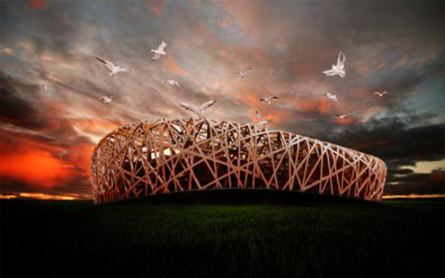 北京奥运会创造了多少世界纪录,2008北京奥运会鸟巢多少钱建成