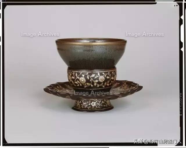 日本收藏的建盏天目曜变,日本国宝级老宋代建盏